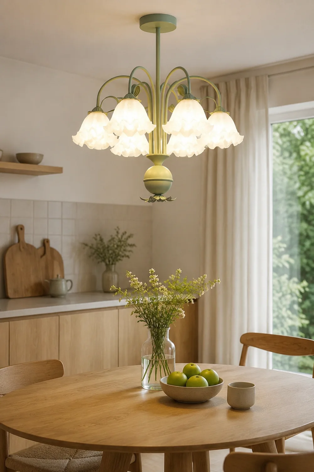 Bell Orchid Chandelier - Lumpaz