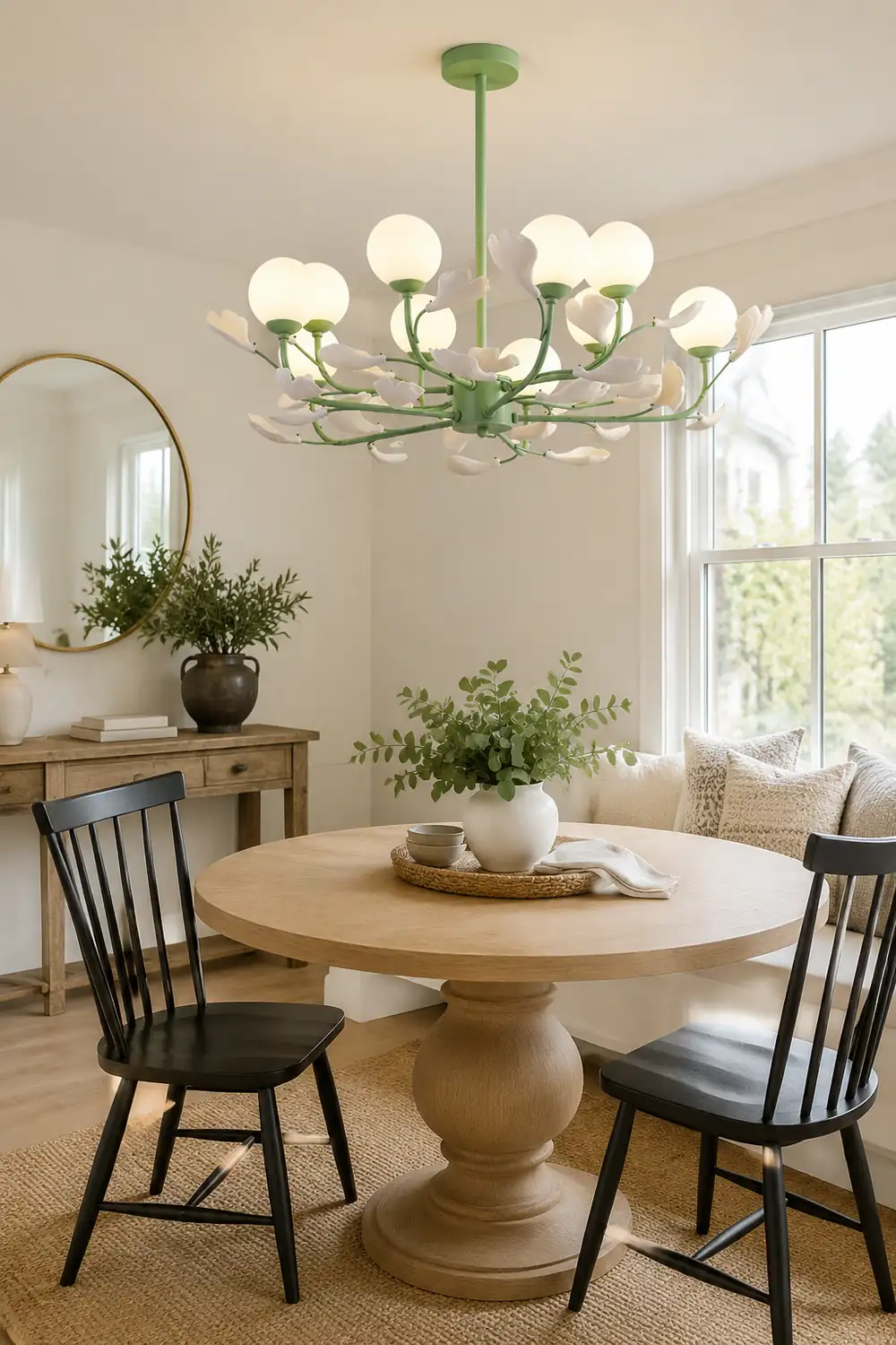 Opal Glass Chandelier - Lumpaz