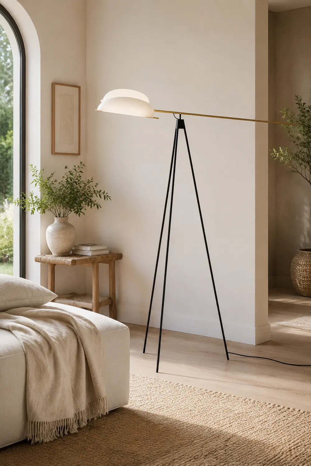 Heart Wing Tripod Floor Lamp - Lumpaz