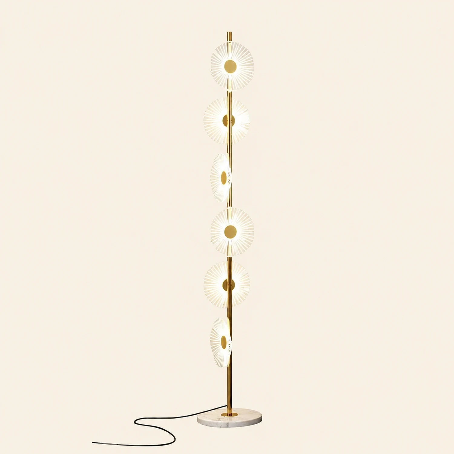 Floating Raindrop Floor Lamp - Lumpaz