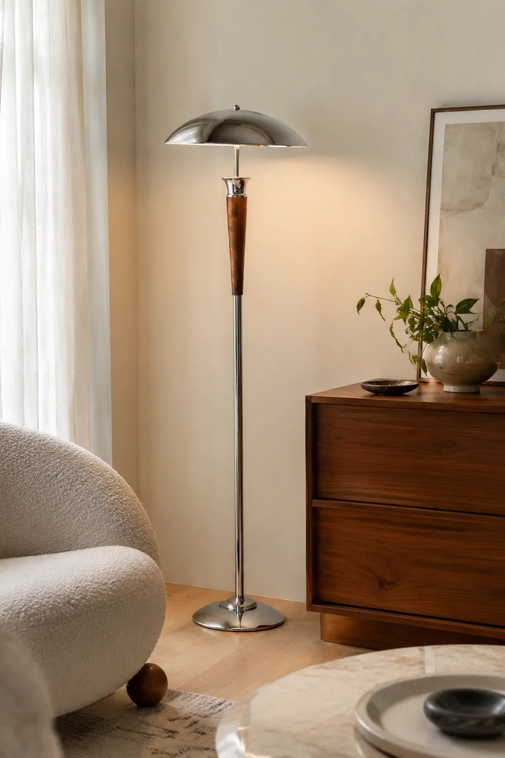 Helmet Floor Lamp - Lumpaz