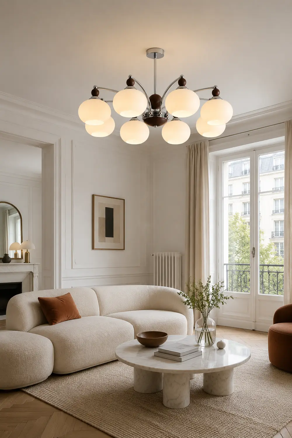 Noir Larenta Chandelier - Lumpaz