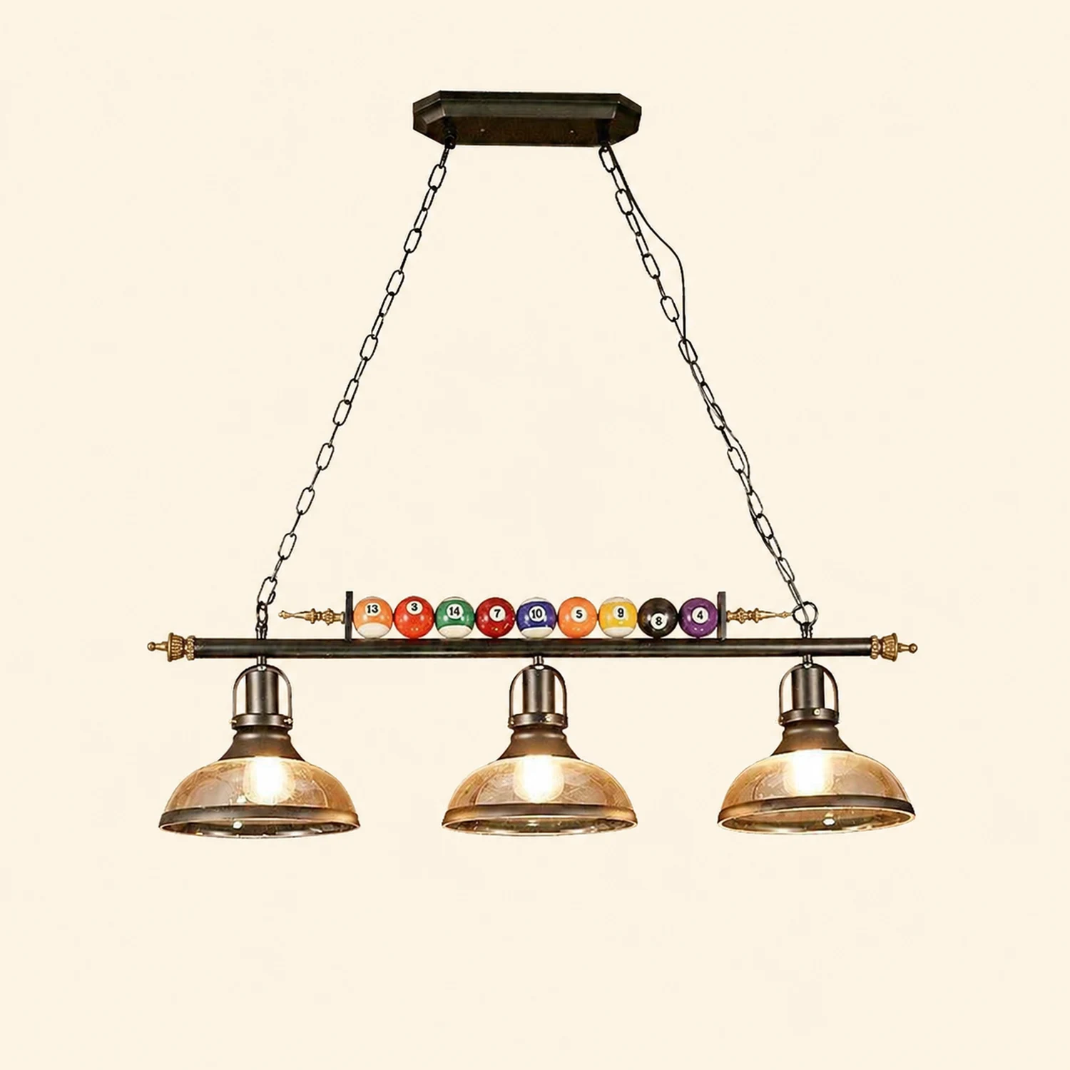 Kasha Billiard Chandelier - Lumpaz