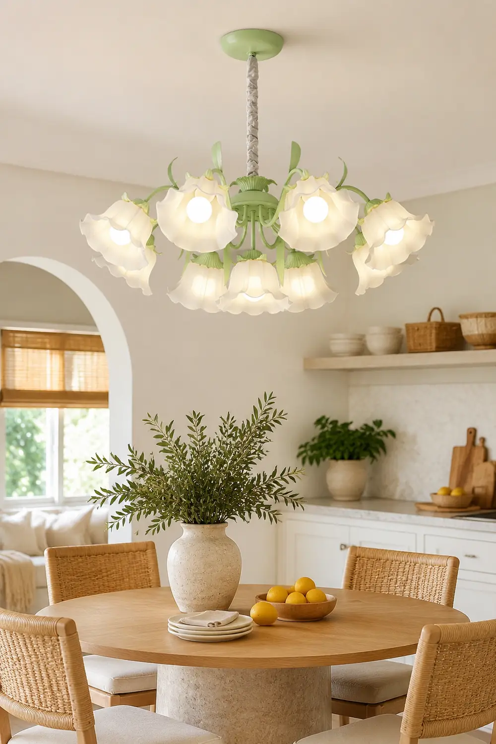Pastoral Flower Chandelier - Lumpaz