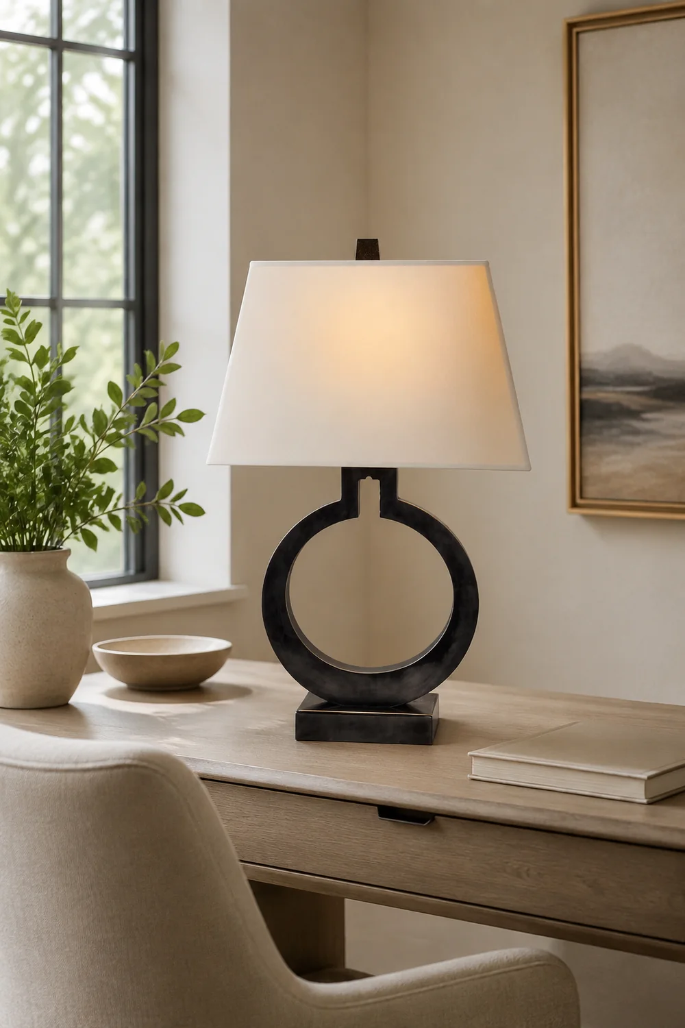Ring Form Table Lamp - Lumpaz