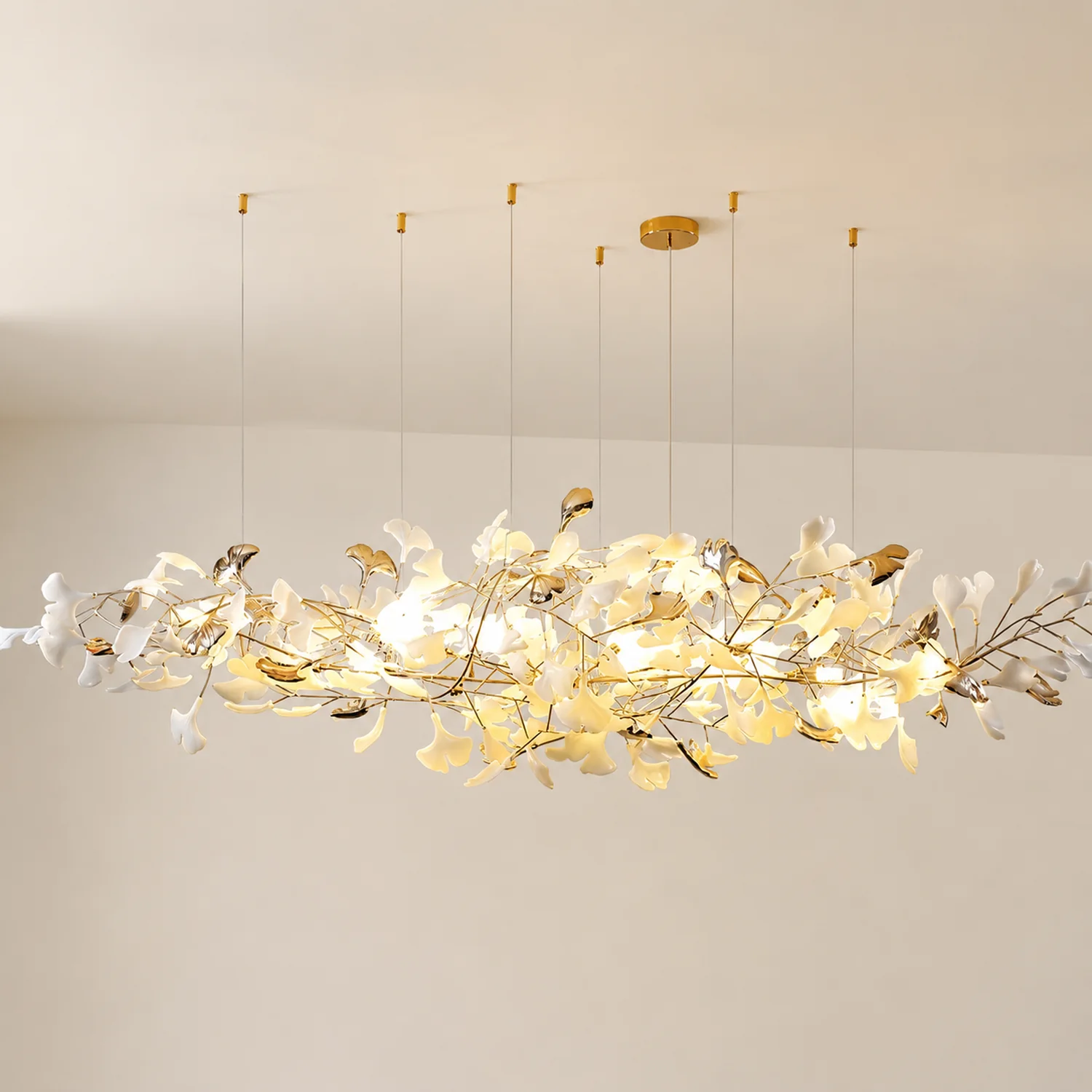 Ginkgo Cloud Chandelier - Lumpaz