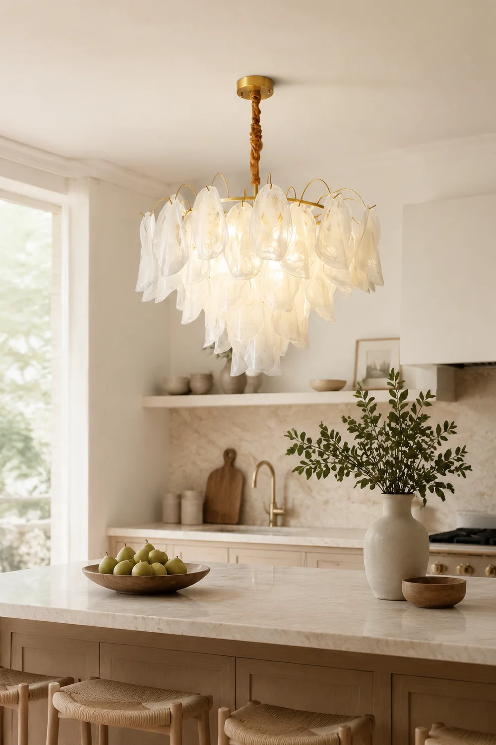 Multi Tier Cloud Glass Pendant Light - Lumpaz