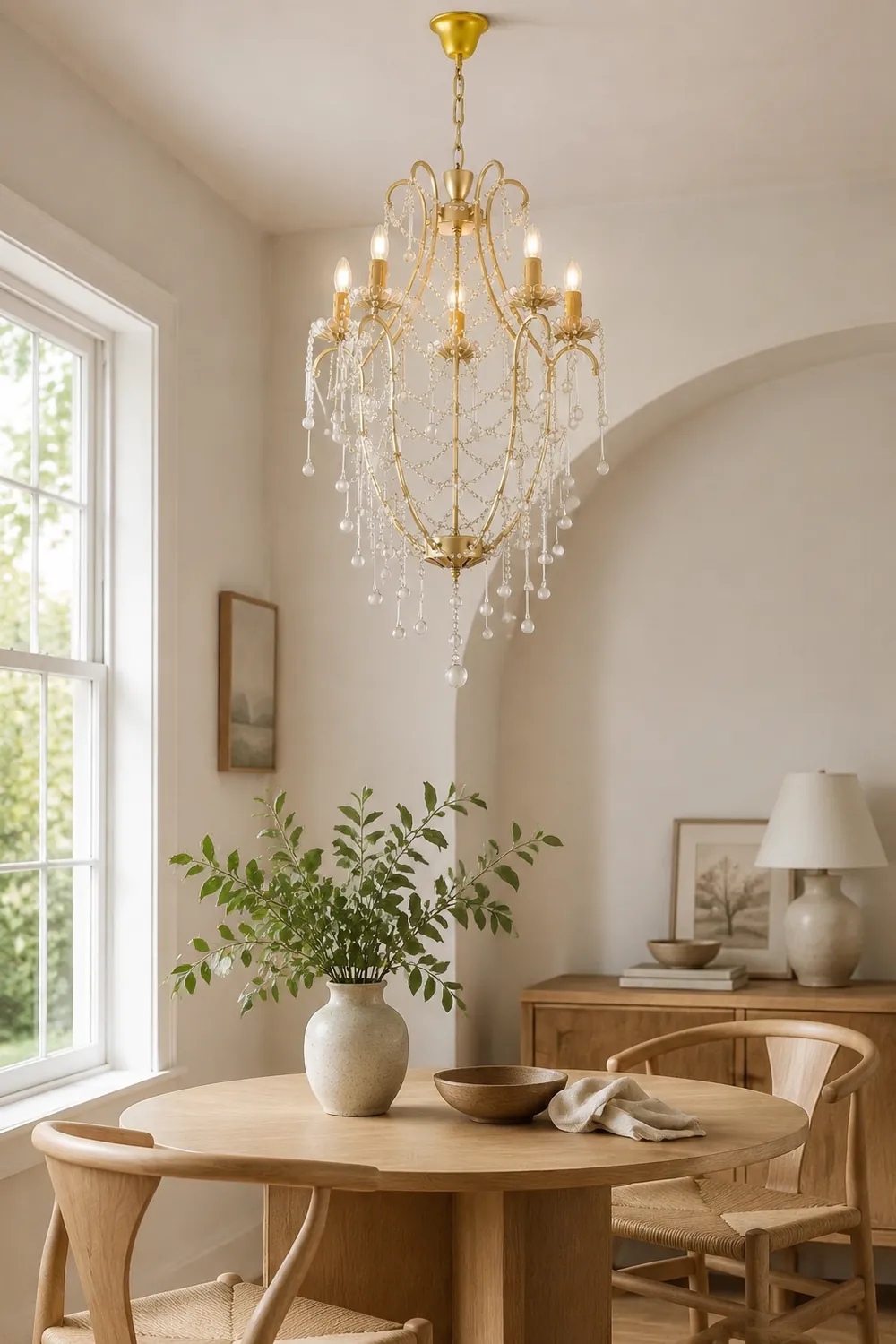 Crystal Birdcage Chandelier - Lumpaz