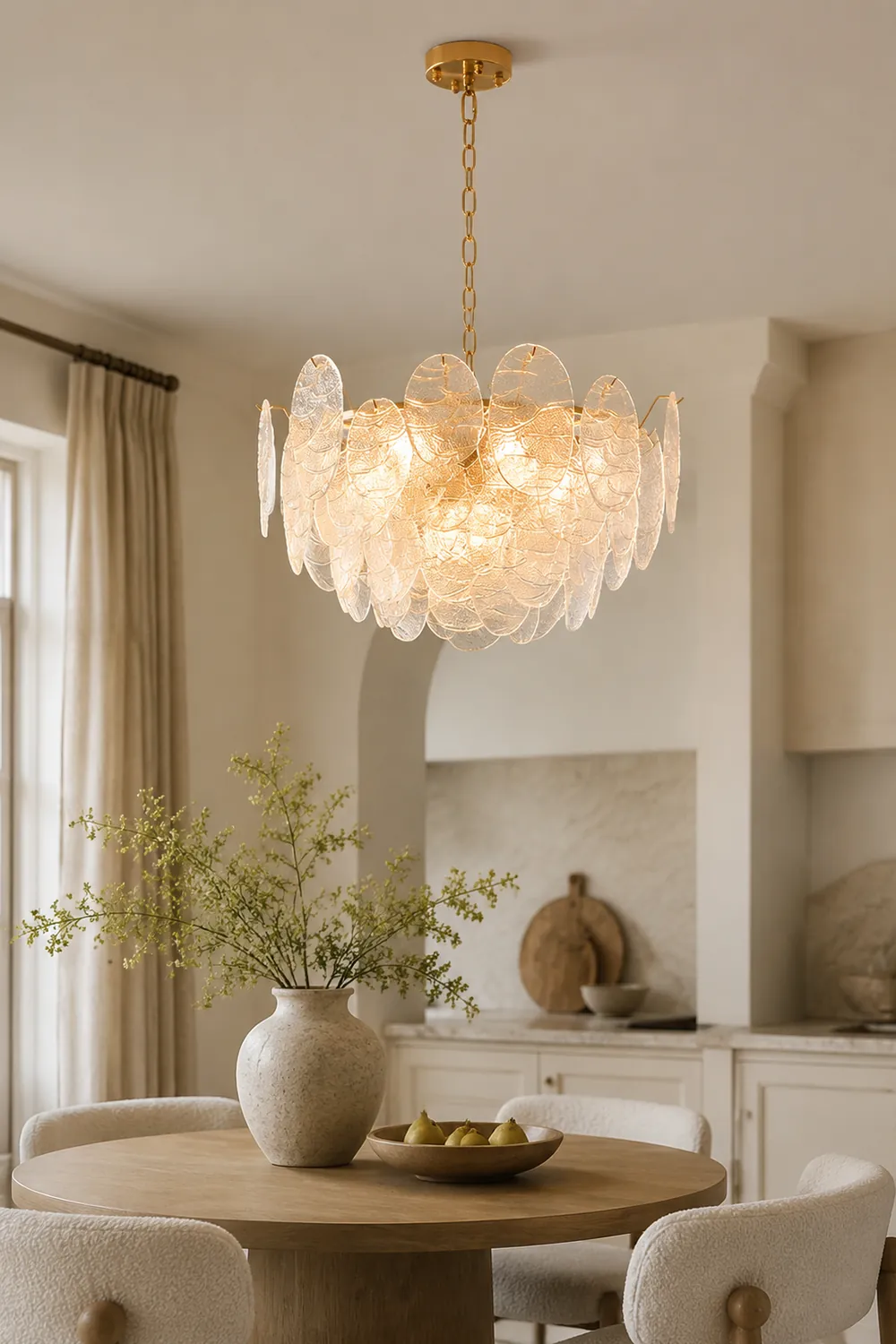 Victorian Disc Chandelier - Lumpaz