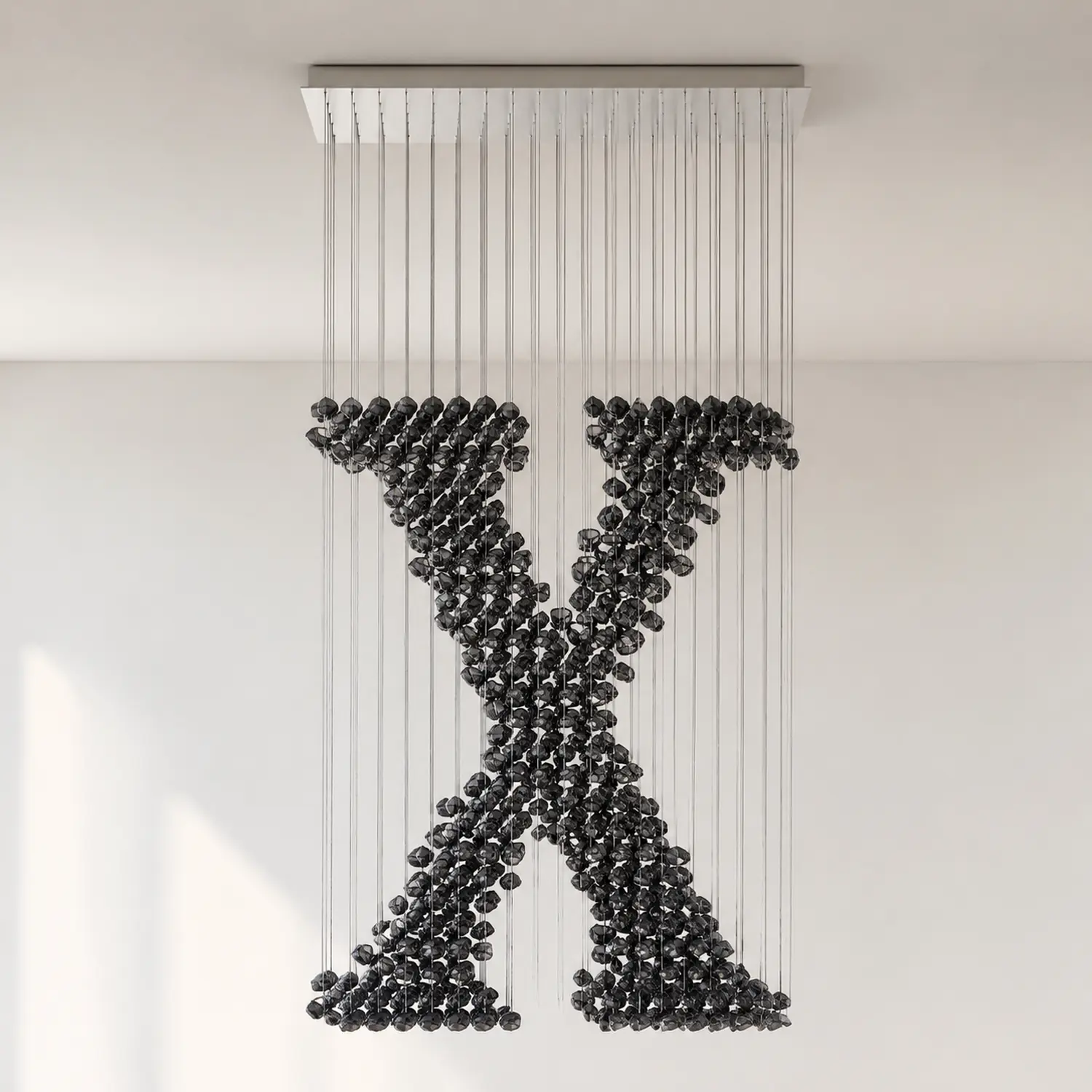 Charcoal Chandeliers X - Lumpaz