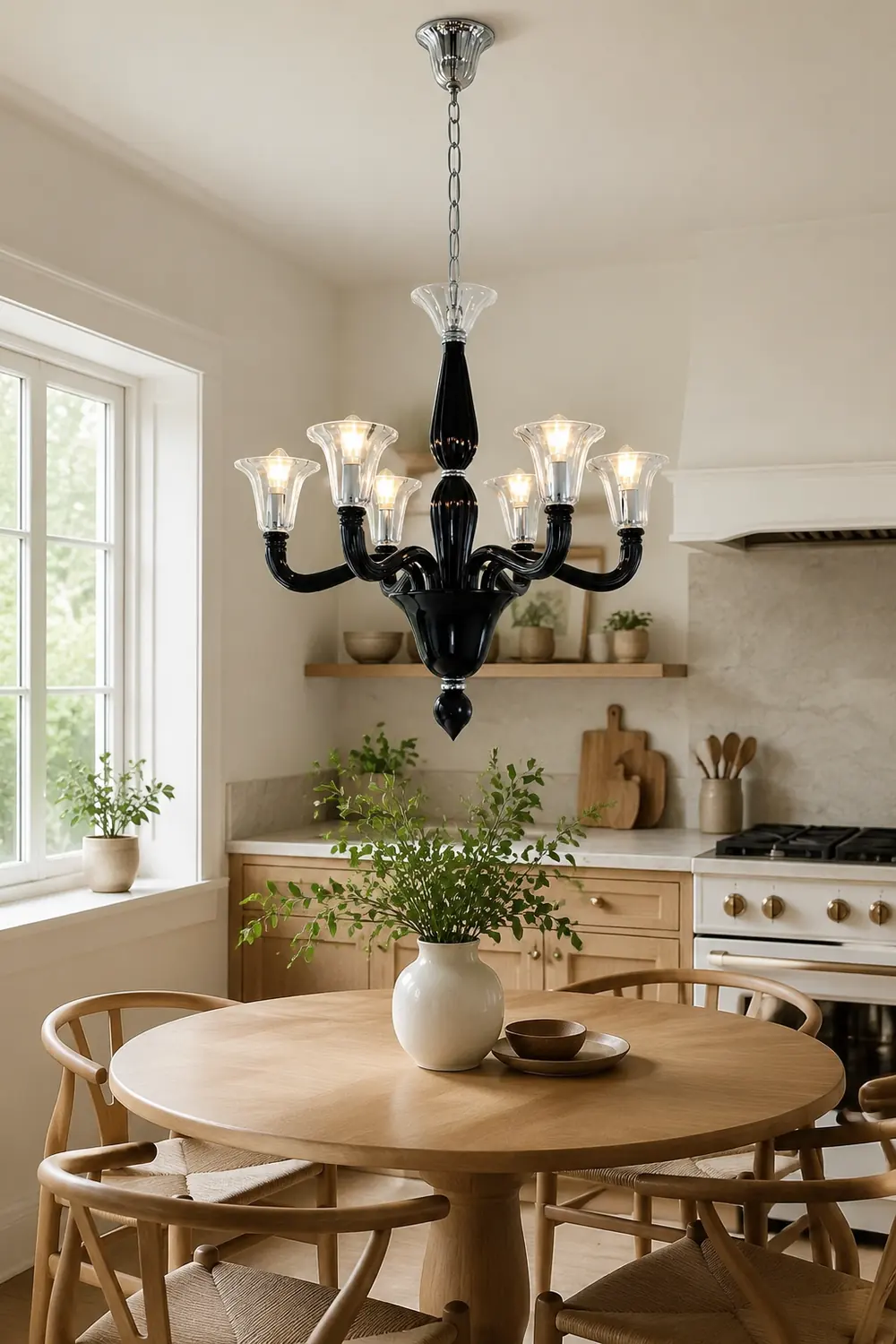 Murano Candle Chandelier - Lumpaz