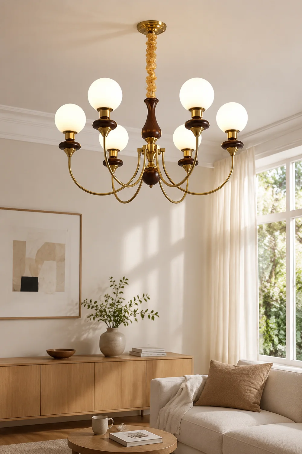Retro Monique Chandelier - Lumpaz