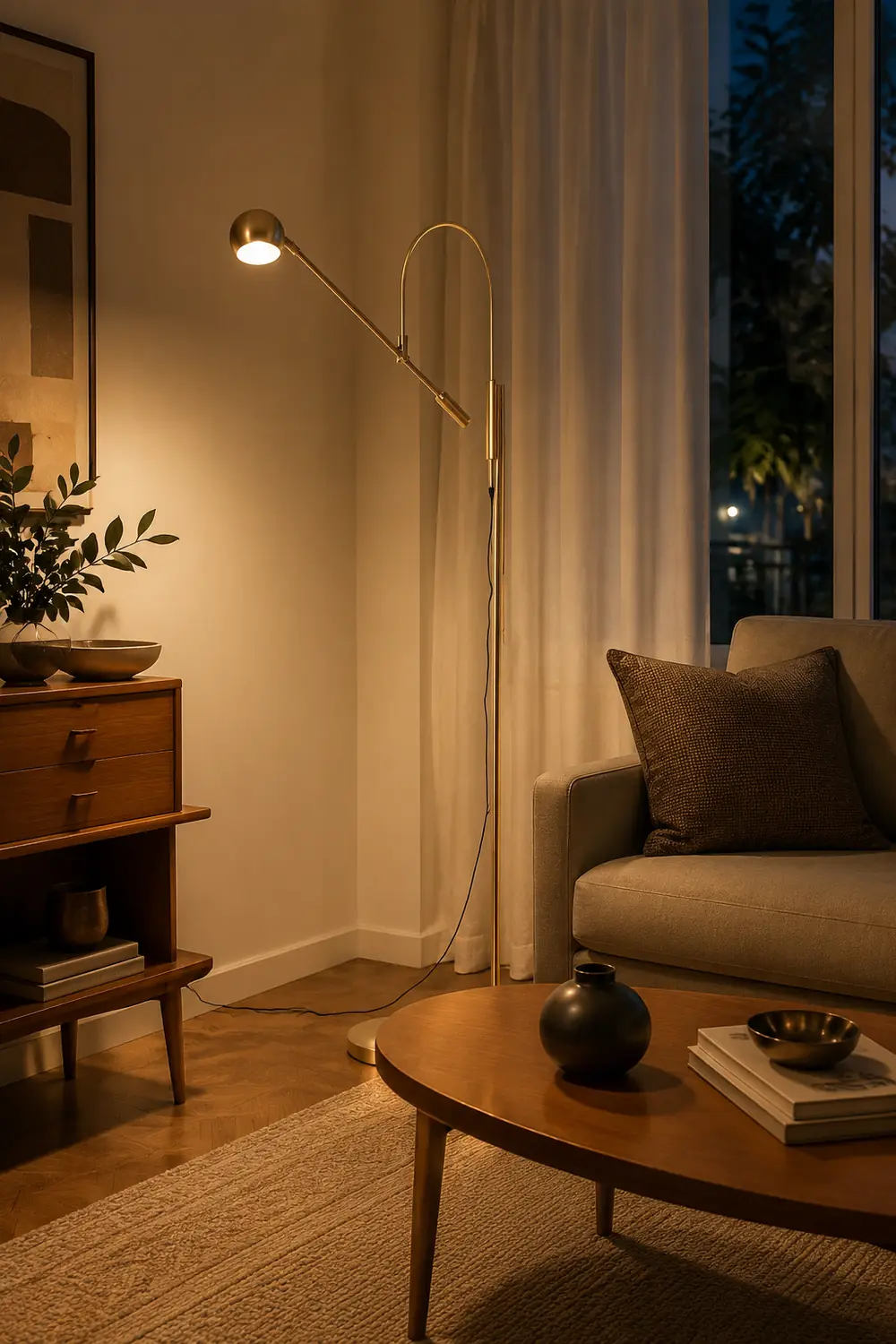 Scandinavian Floor Lamp - Lumpaz
