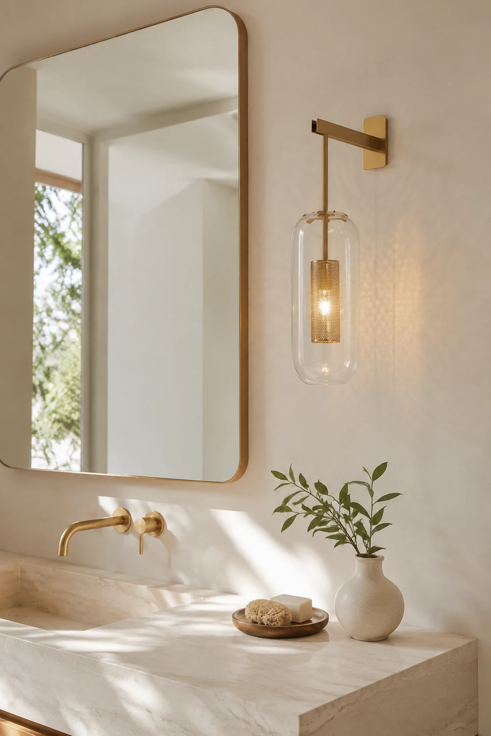 Vadim Glass Wall Lamp - Lumpaz