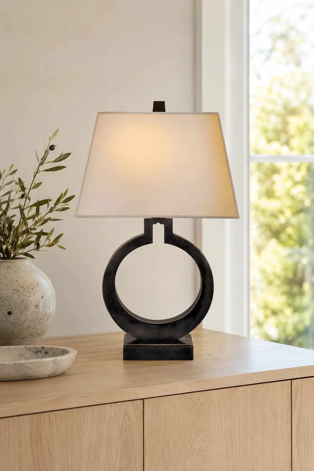 Ring Form Table Lamp - Lumpaz