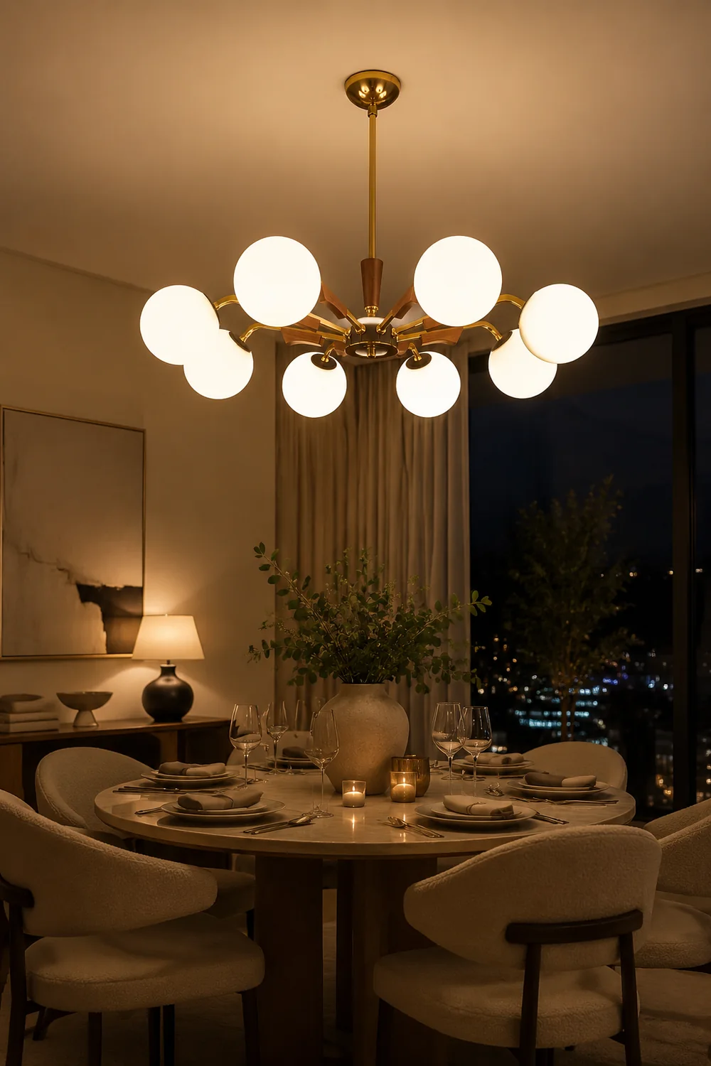 Jeri Sputnik Chandelier - Lumpaz