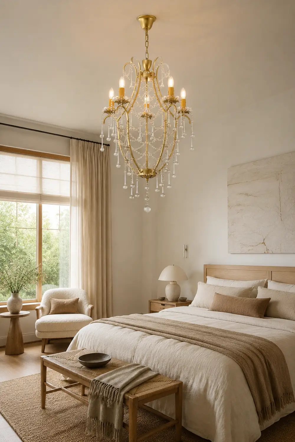 Crystal Birdcage Chandelier - Lumpaz