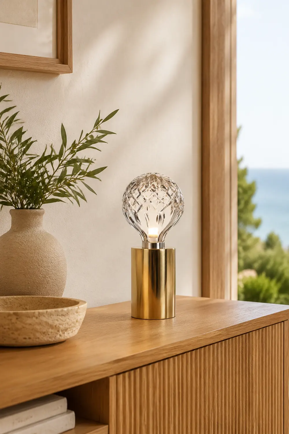 Crystal Bulb Table Lamp - Lumpaz