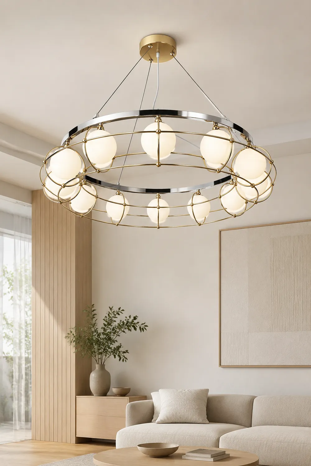 Maytoni Round Chandelier - Lumpaz