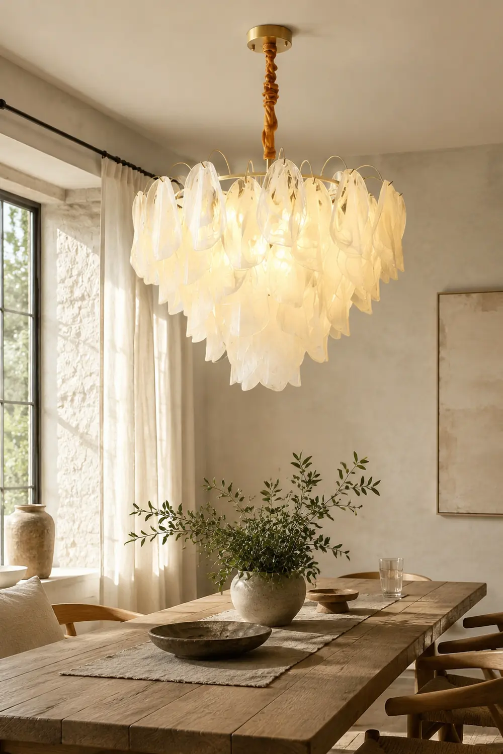 Multi Tier Cloud Glass Pendant Light - Lumpaz