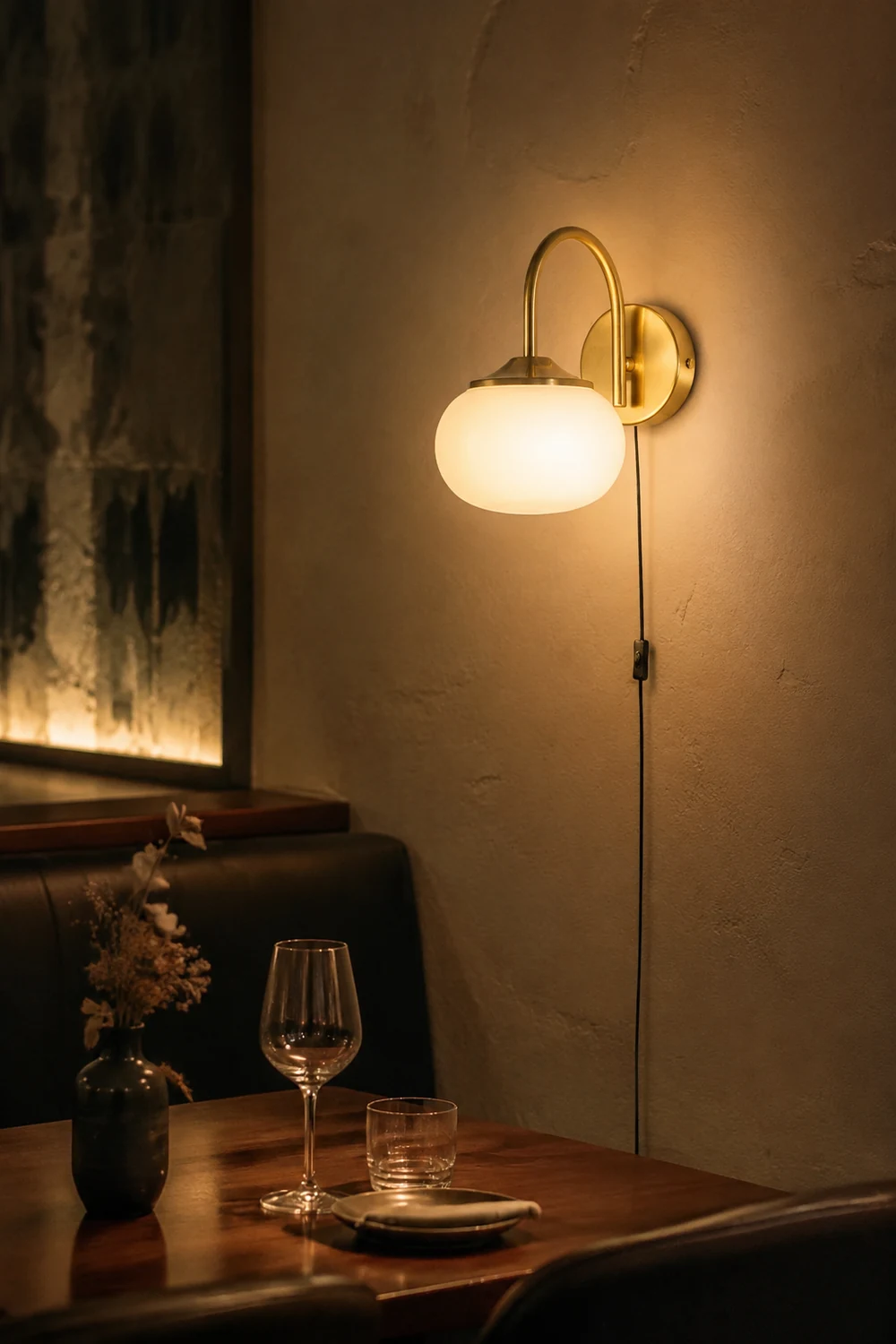 Marshmallow Sconce Plug Version - Lumpaz
