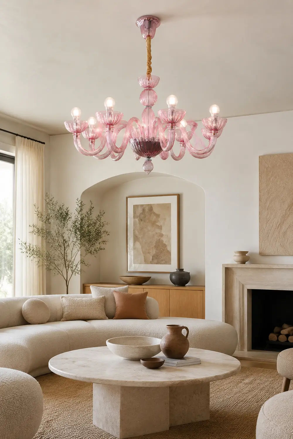 Ares Murano Glass Chandelier - Lumpaz