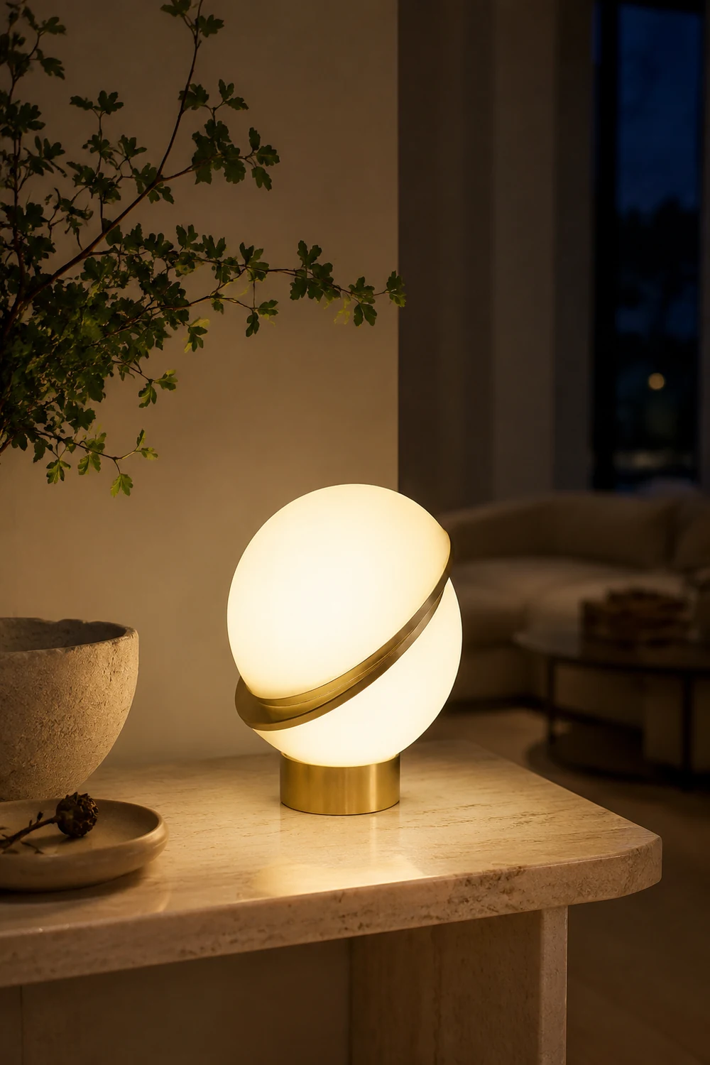 Crescent Table Lamp - Lumpaz