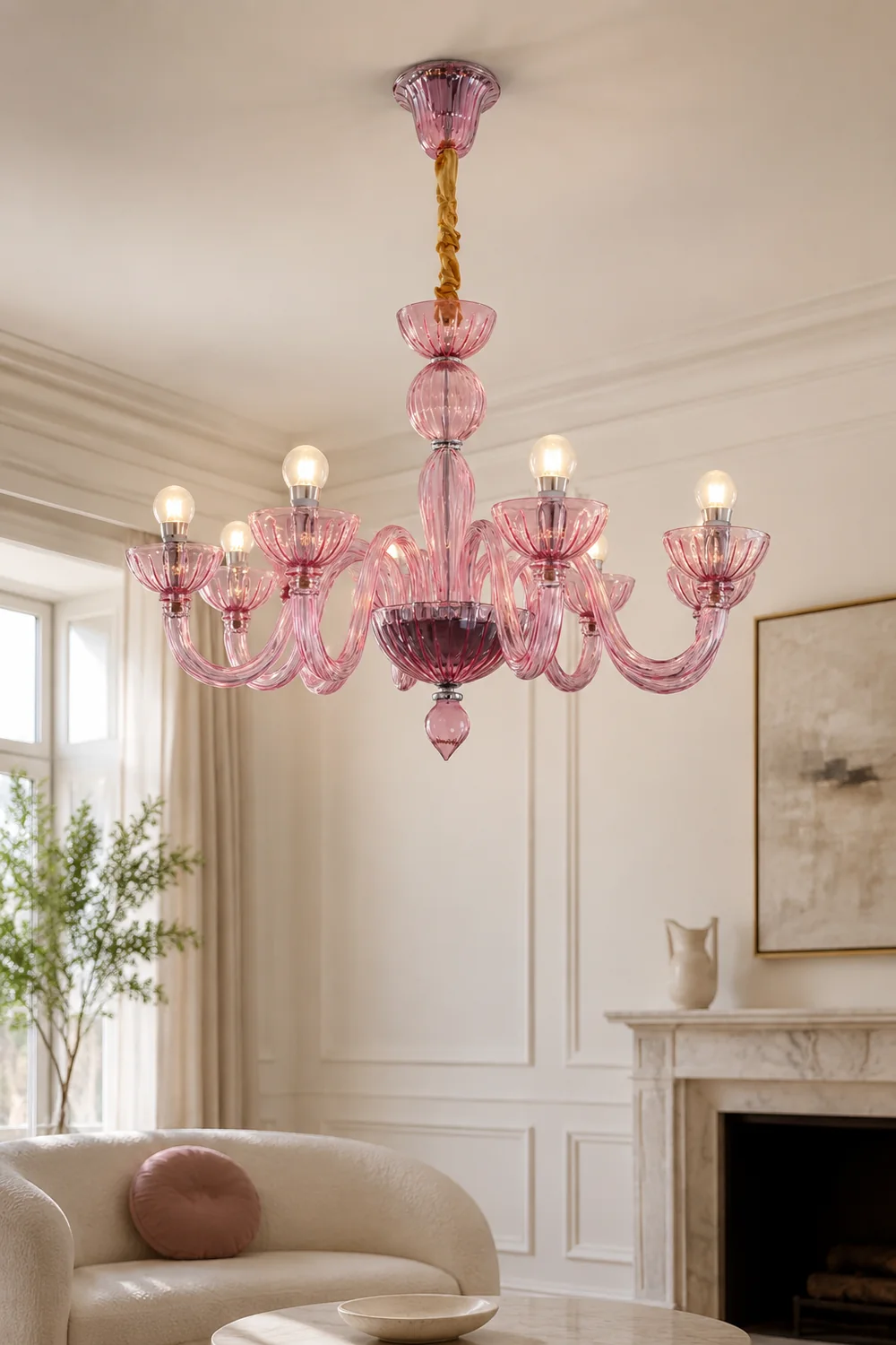 Ares Murano Glass Chandelier - Lumpaz