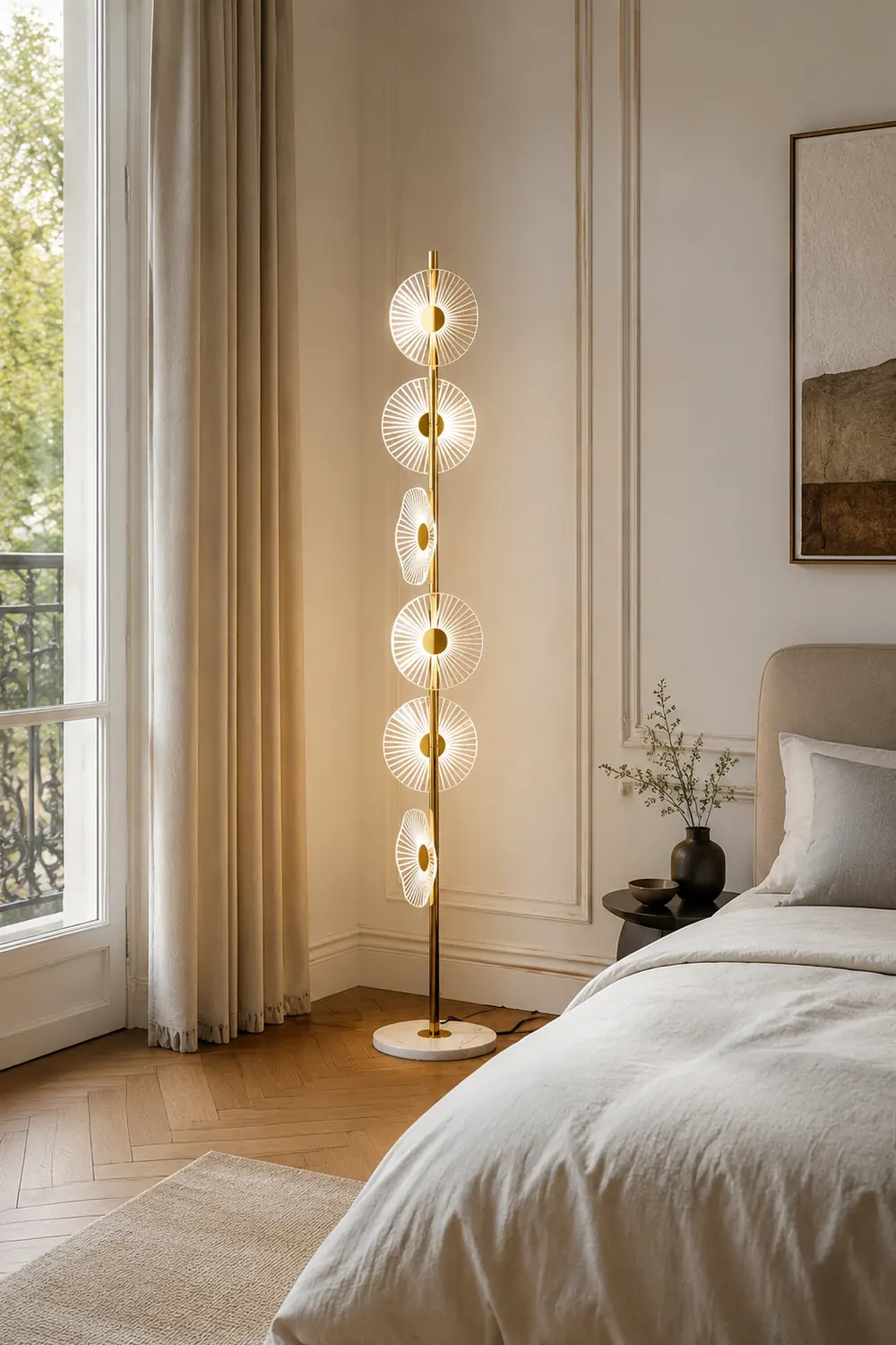 Floating Raindrop Floor Lamp - Lumpaz