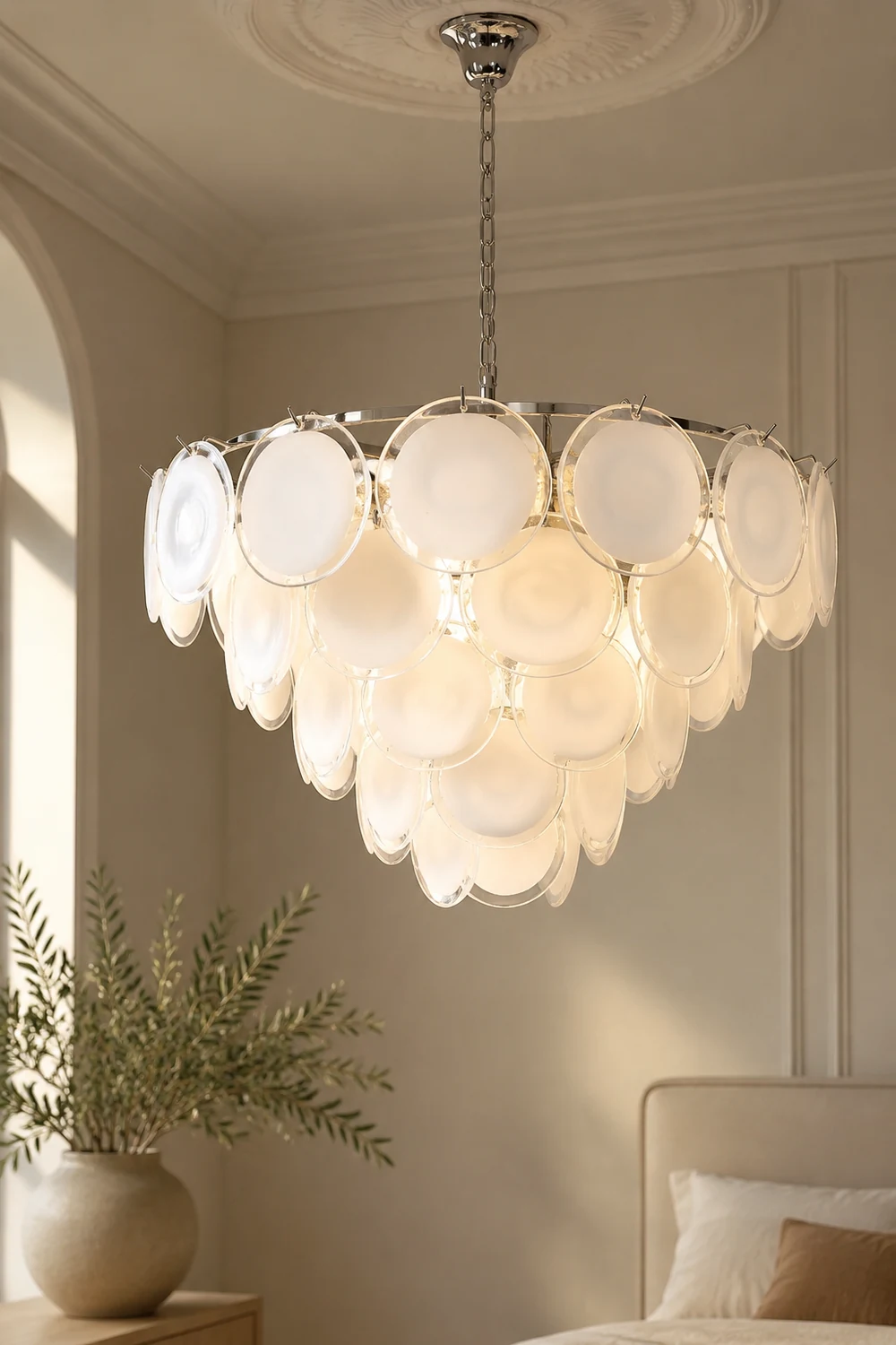 Bettina Murano Chandelier - Lumpaz