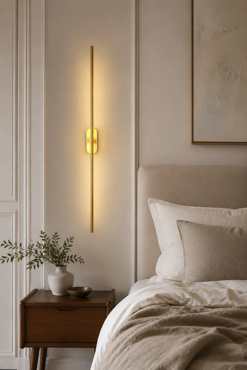 Stick Shaped Metal Sconce - Lumpaz