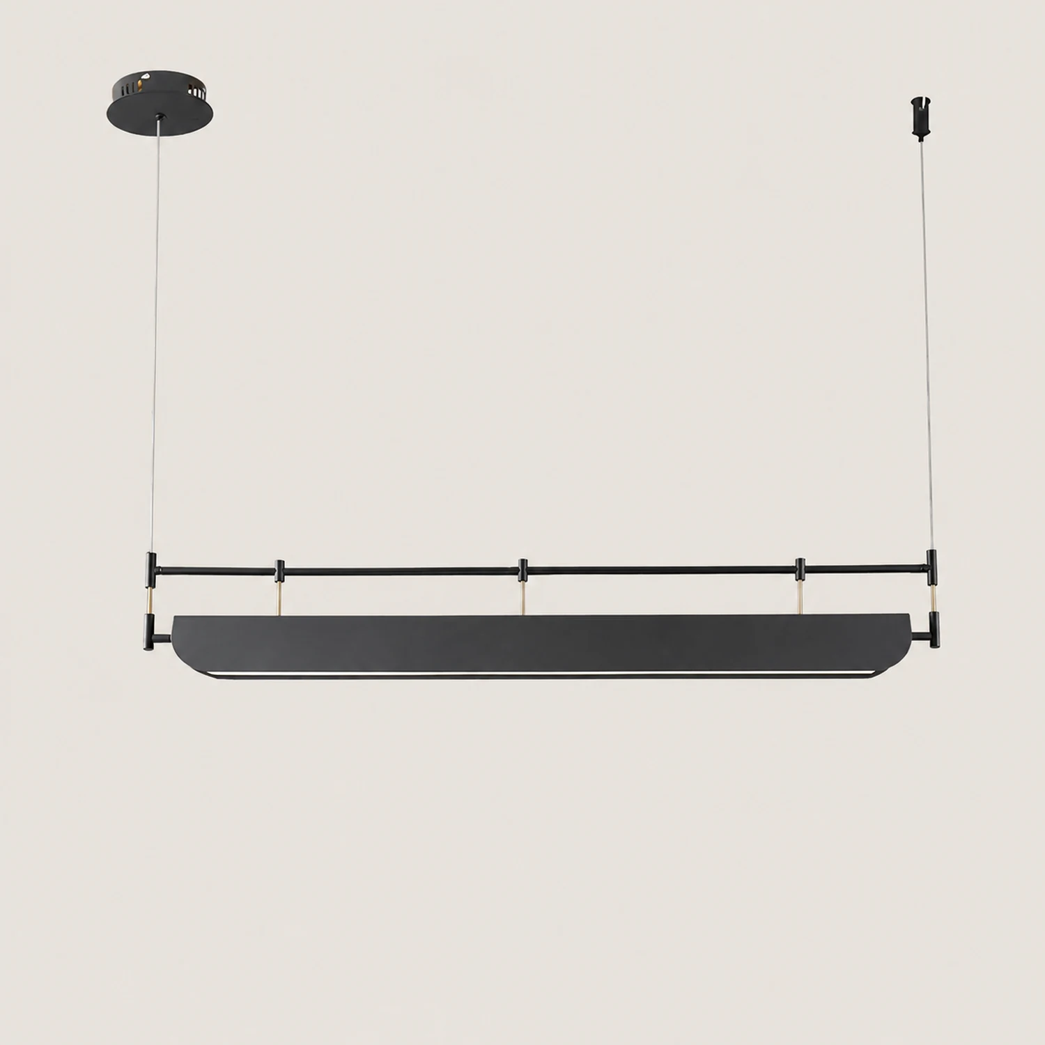 Black Roof LED Chandelier - Lumpaz