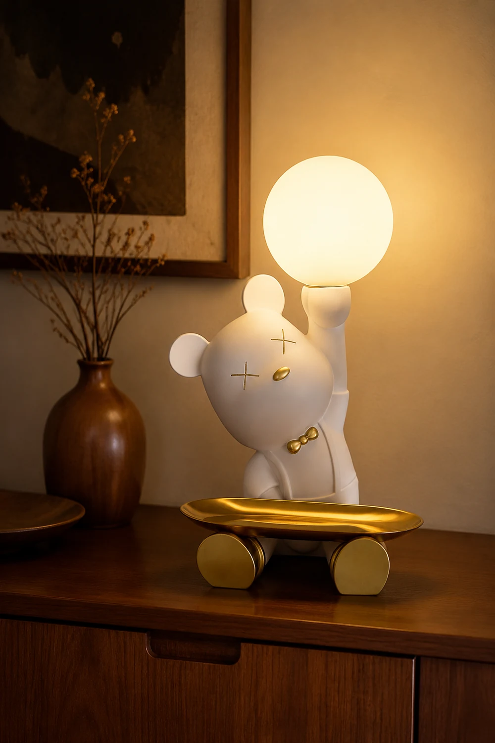 Violent Bear Tray Desk Lamp - Lumpaz
