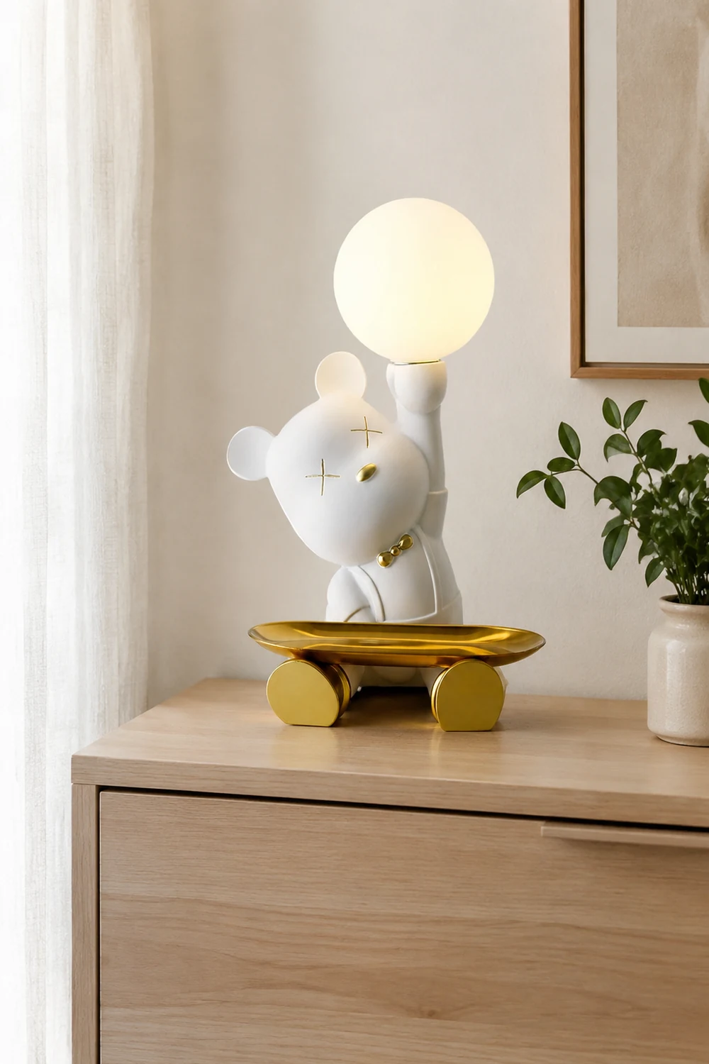 Violent Bear Tray Desk Lamp - Lumpaz