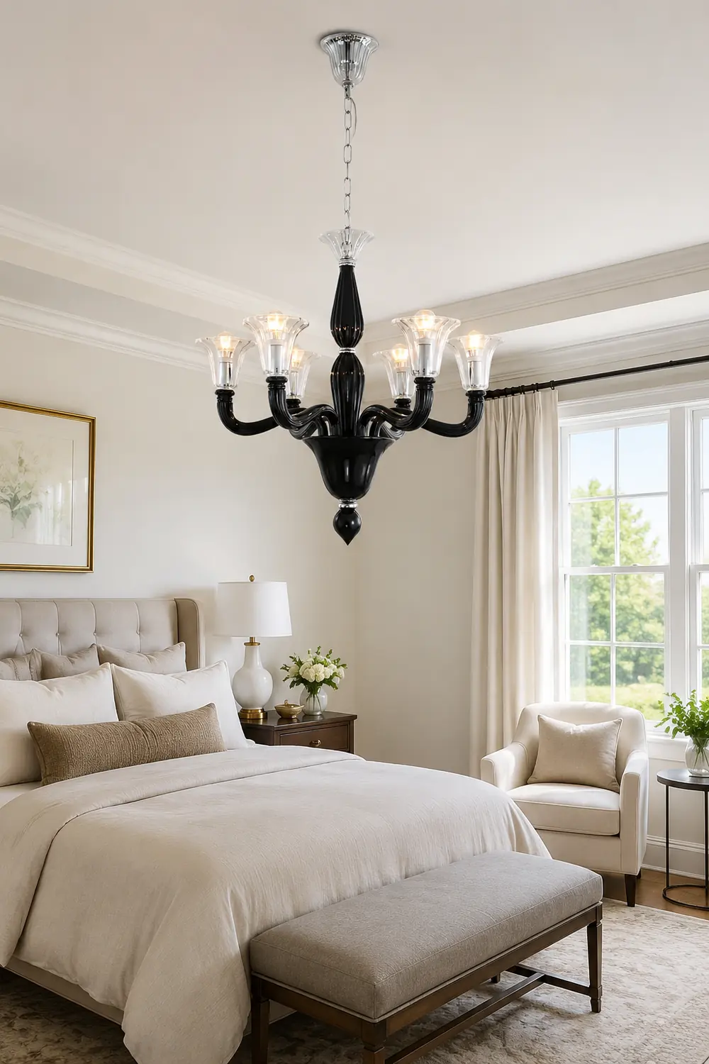 Murano Candle Chandelier - Lumpaz