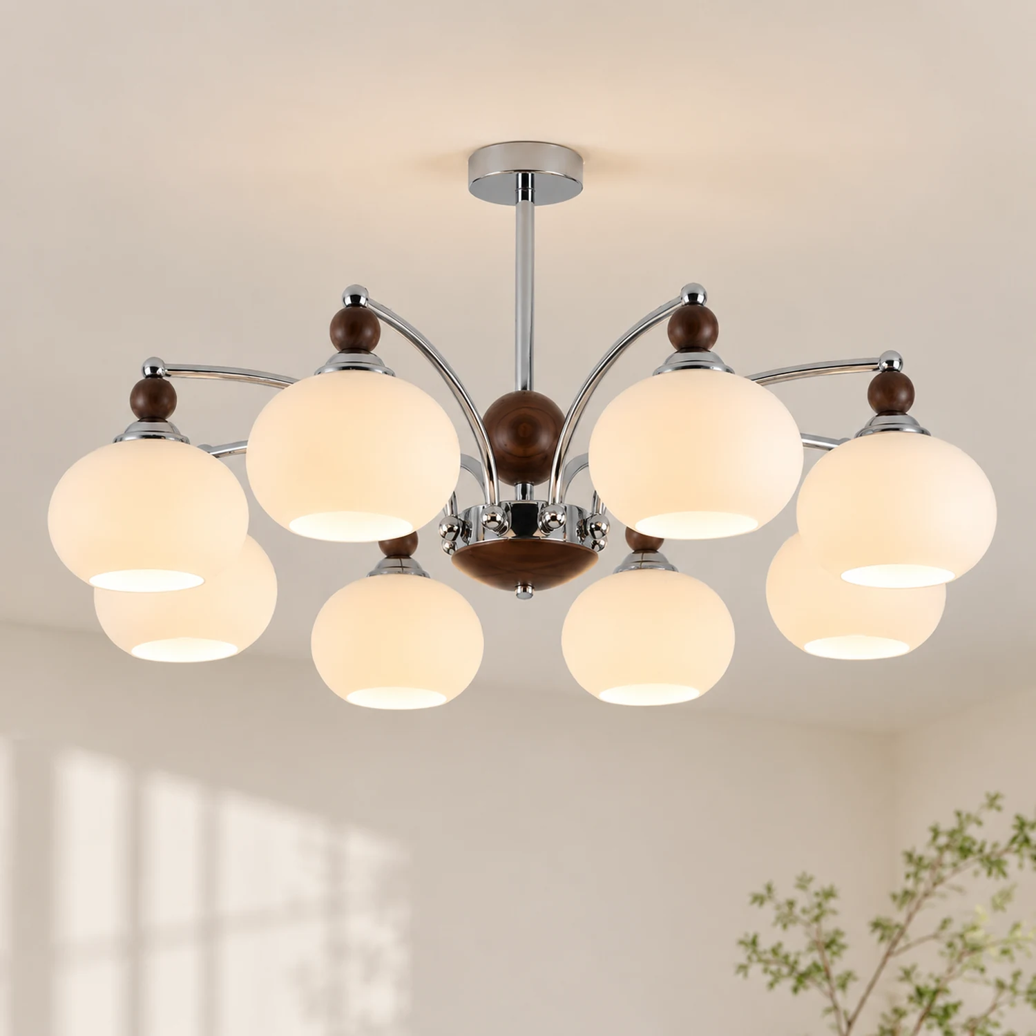 Noir Larenta Chandelier - Lumpaz