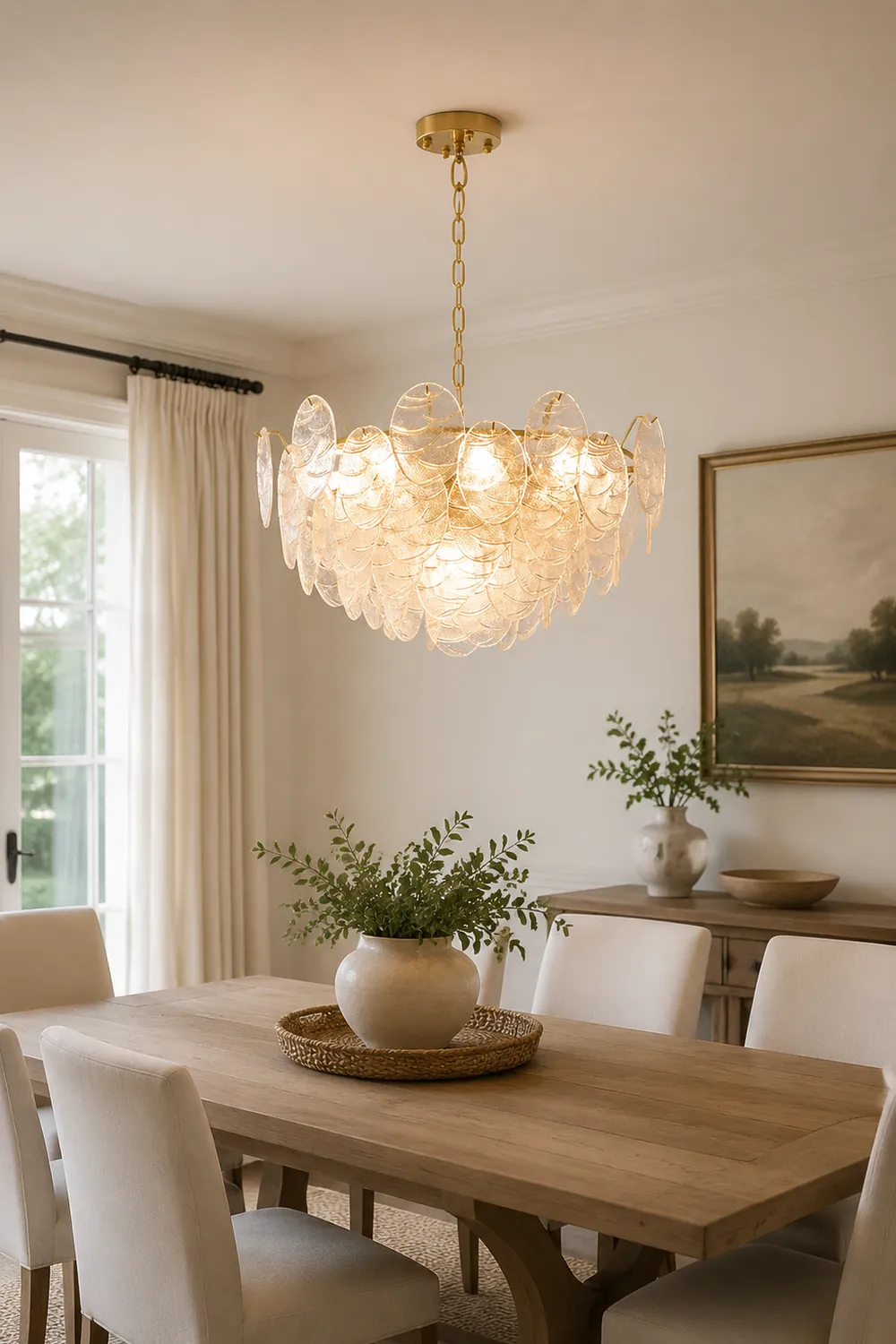 Victorian Disc Chandelier - Lumpaz