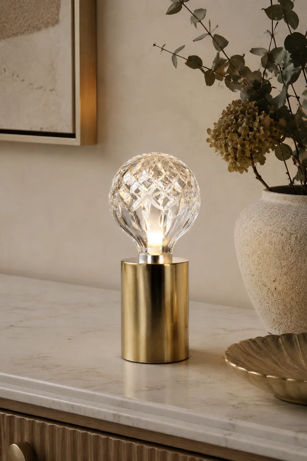 Crystal Bulb Table Lamp - Lumpaz