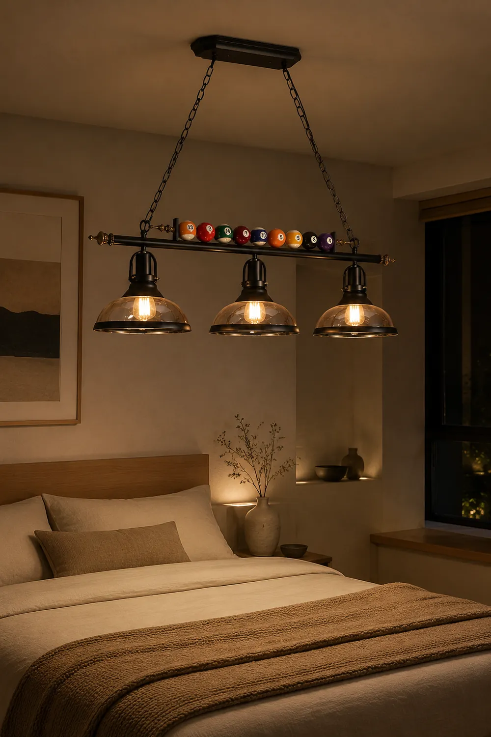 Kasha Billiard Chandelier - Lumpaz
