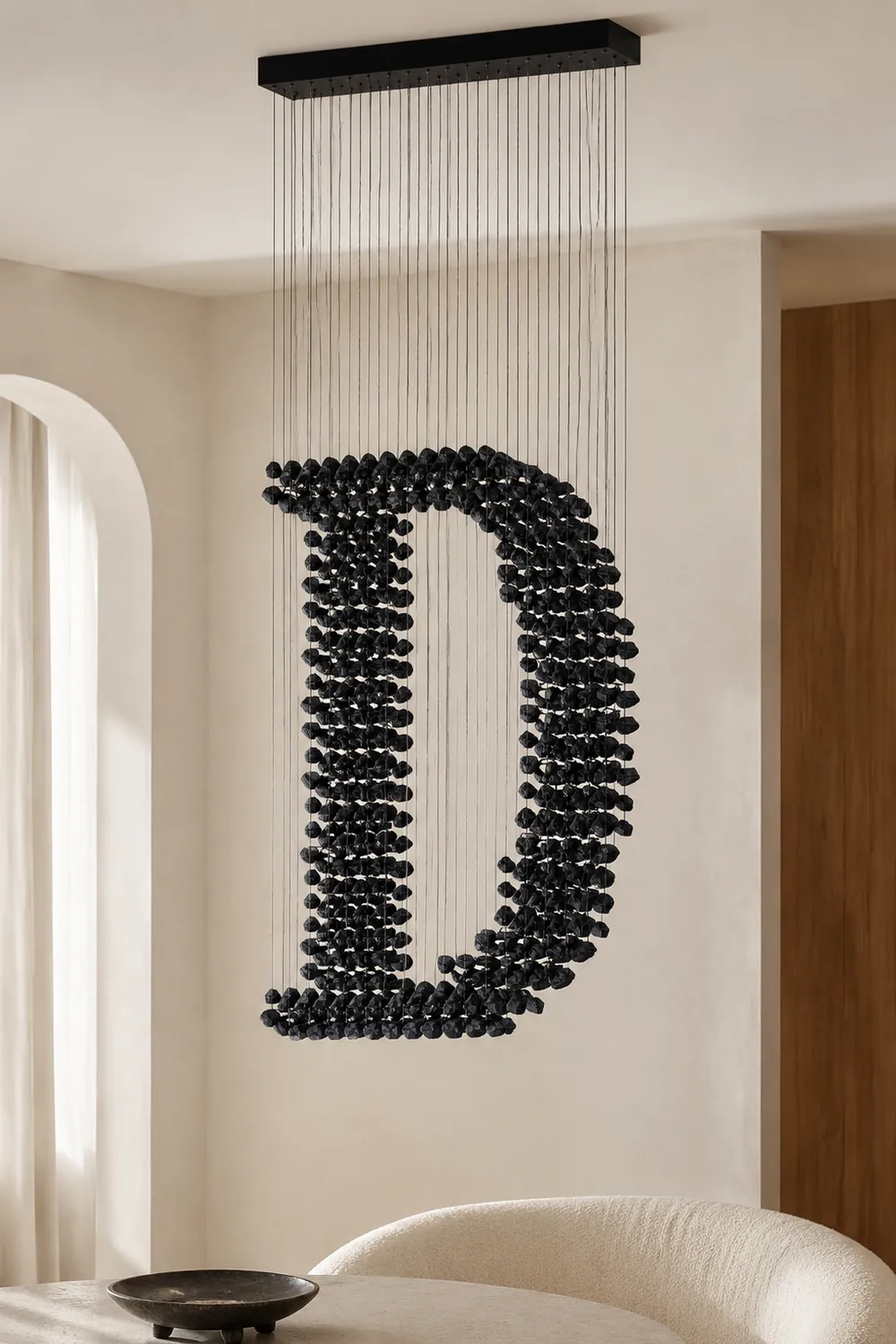 Charcoal Chandeliers D - Lumpaz