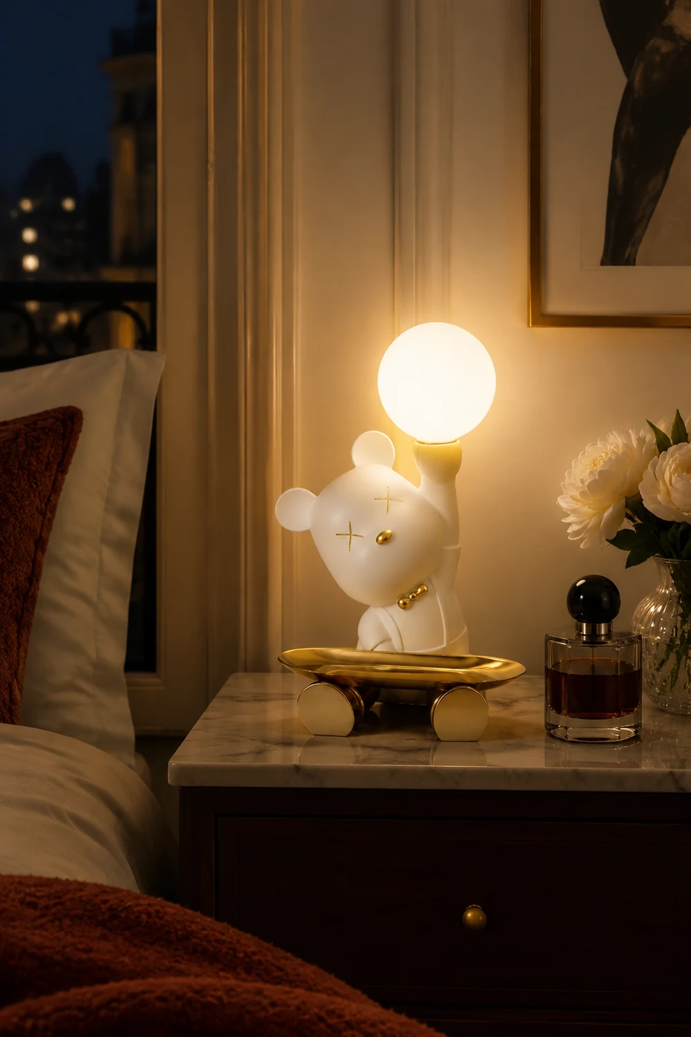 Violent Bear Tray Desk Lamp - Lumpaz