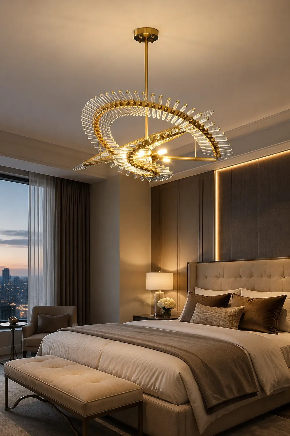 Waltz Art Chandelier - Lumpaz