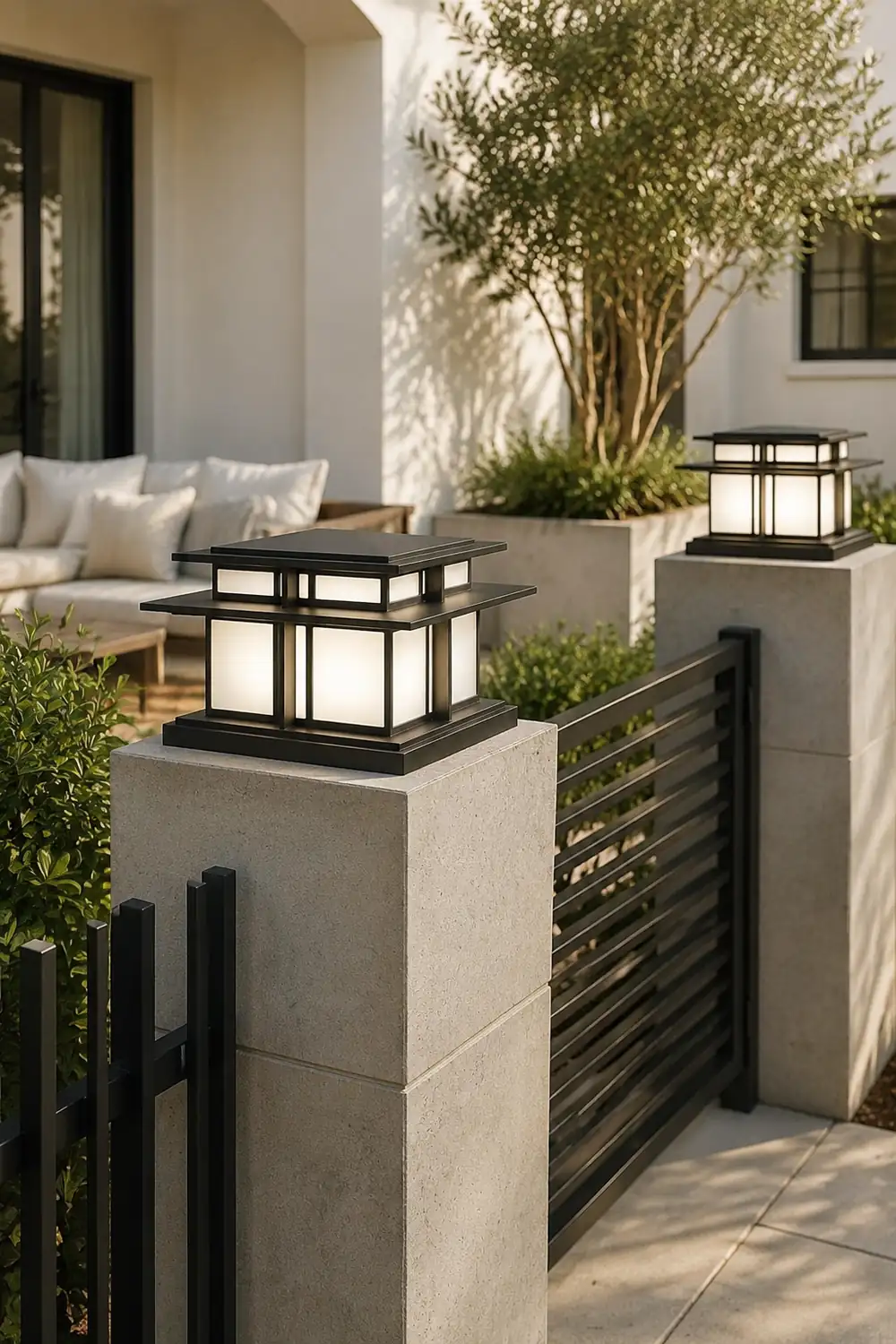 Boilyn Outdoor Pillar Light - Lumpaz