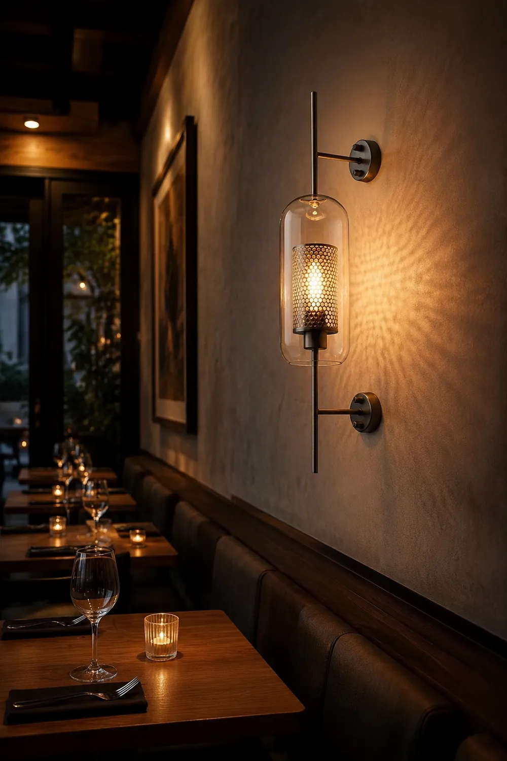 Chiswick Glass Wall Light - Lumpaz