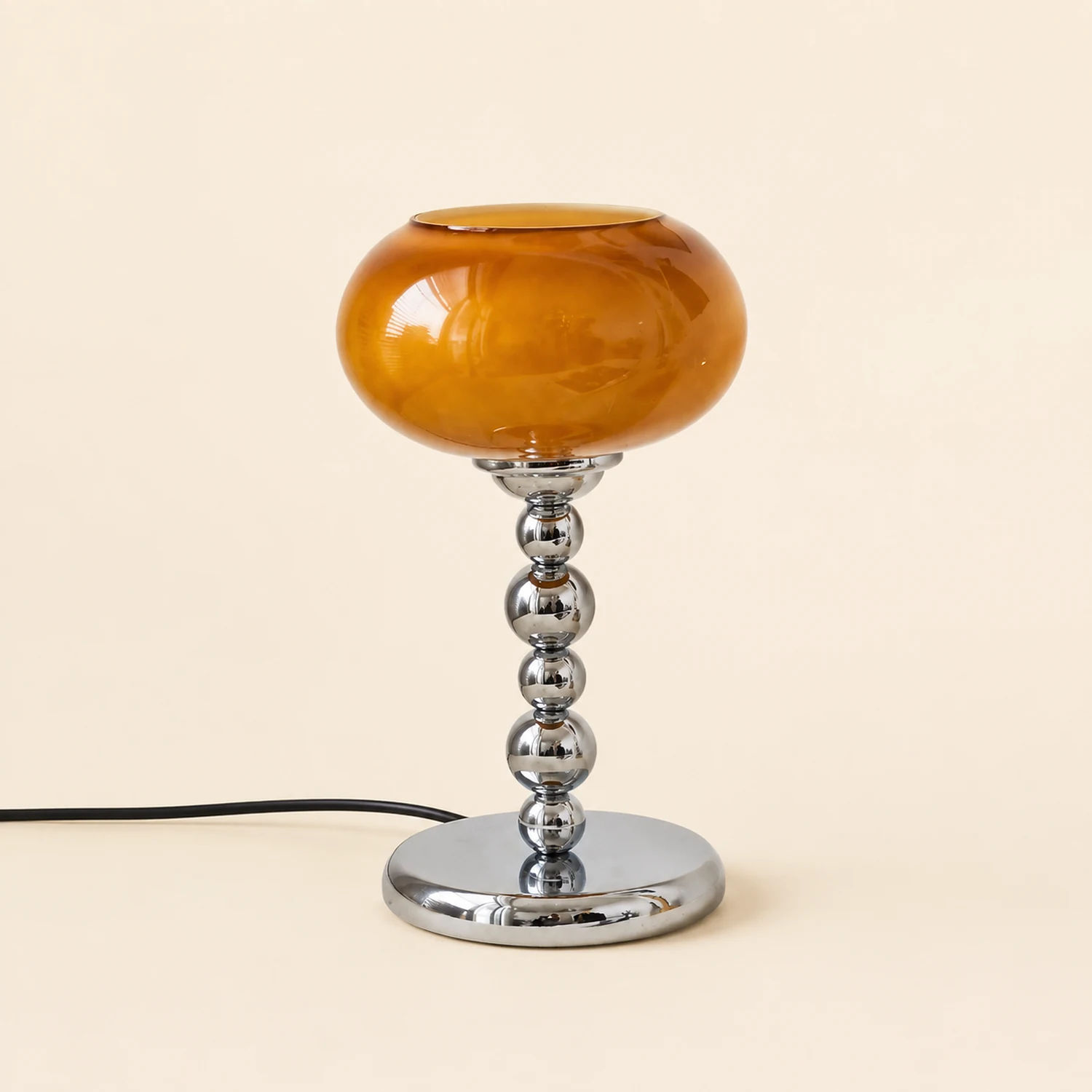 Oval Persimmon Table Light - Lumpaz