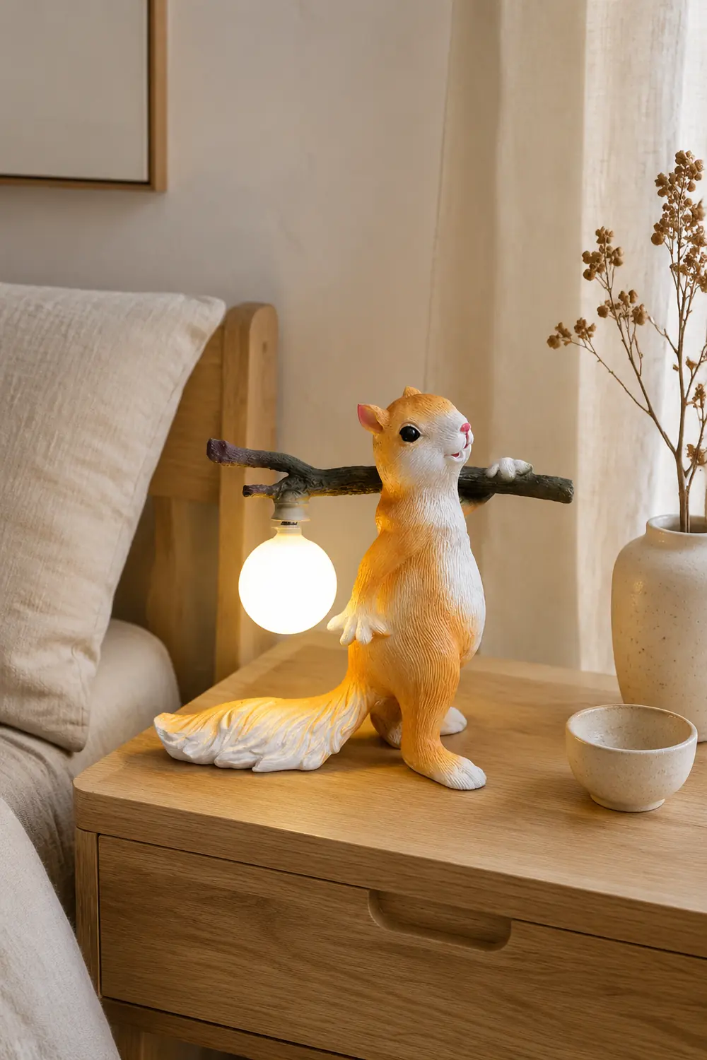 Squirrel Table Lamp - Lumpaz