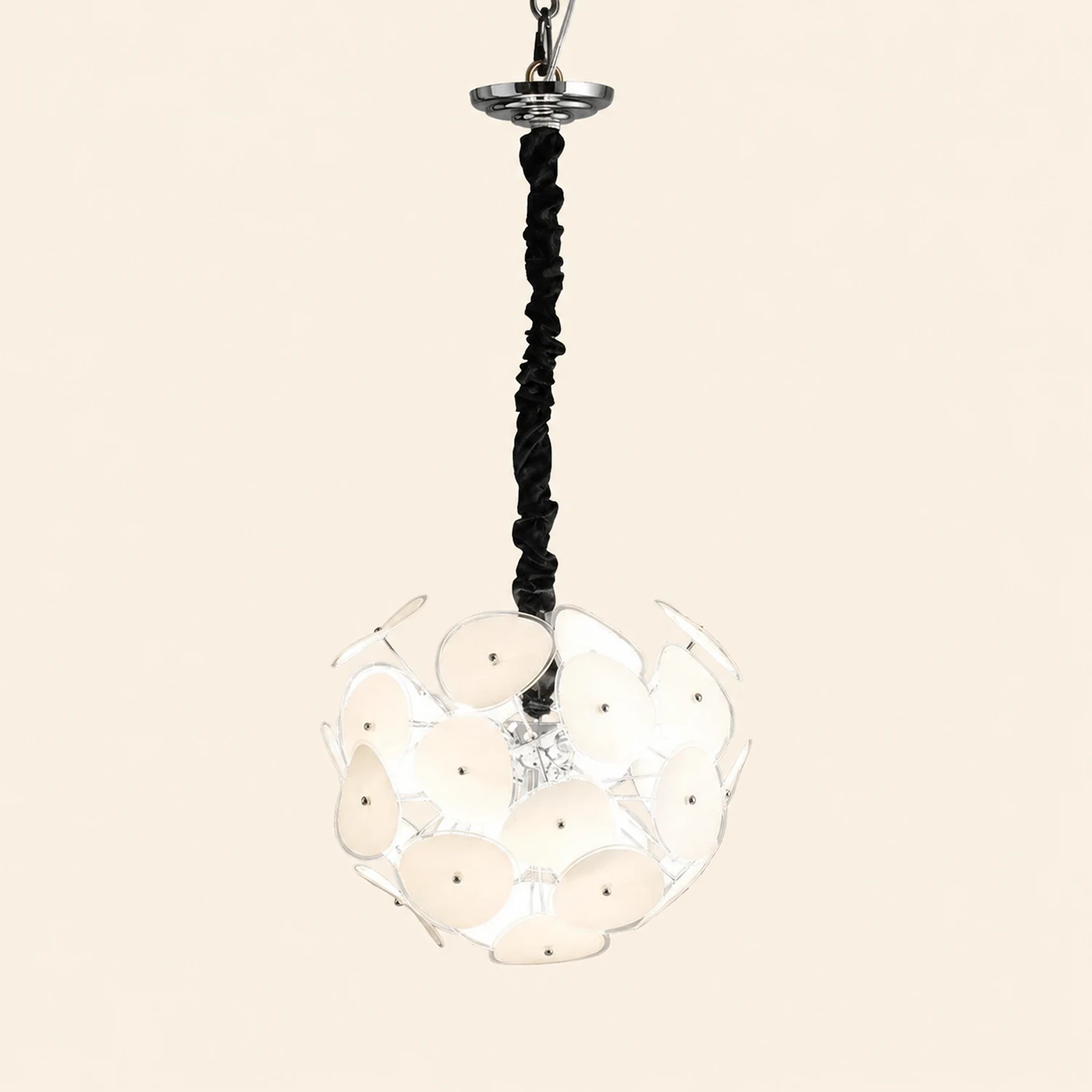 Poppy Glass Chandelier - Lumpaz