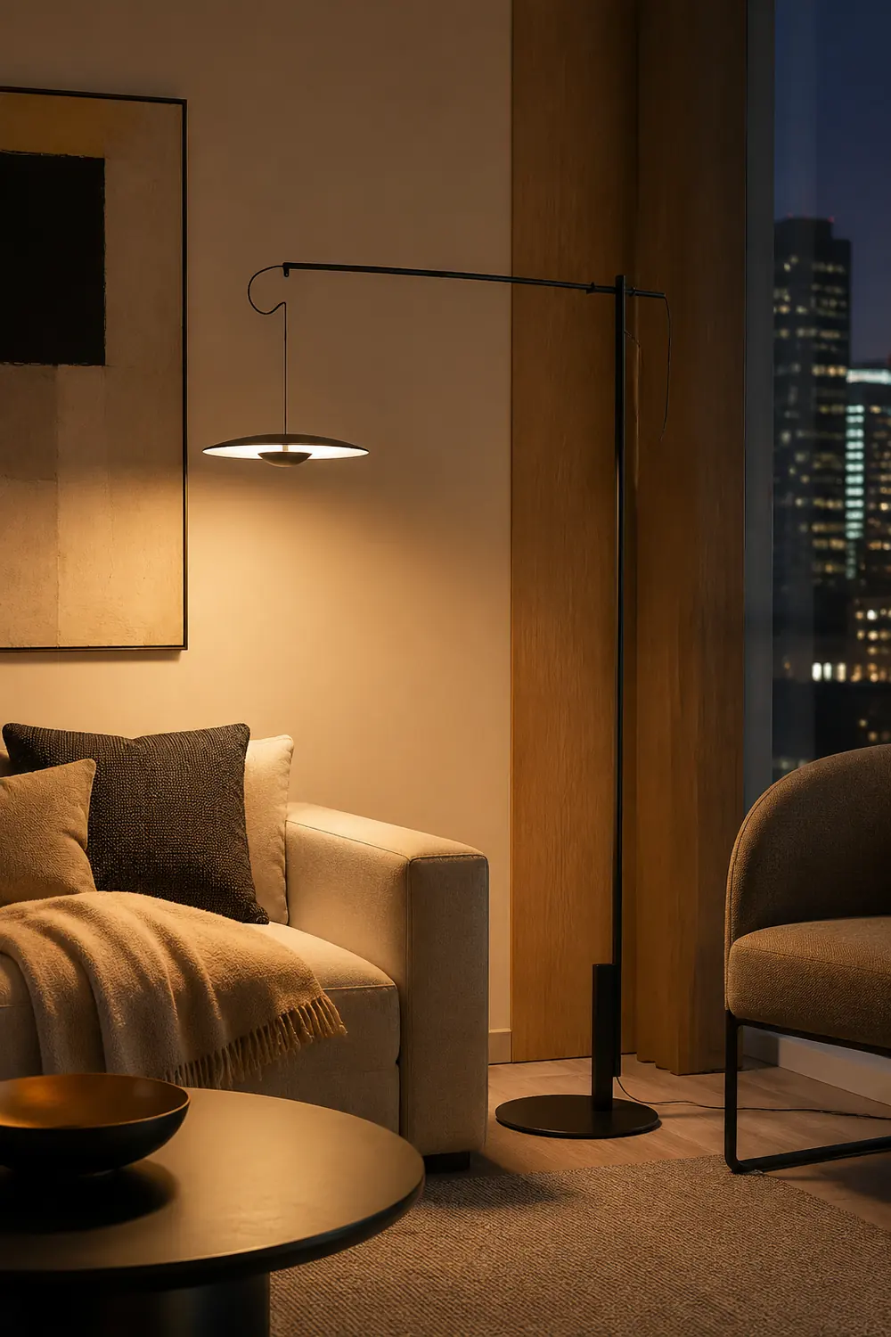 Innovative Directional Floor Lamp - Lumpaz
