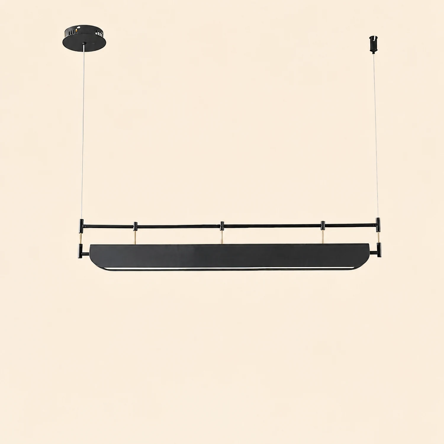 Black Roof LED Chandelier - Lumpaz
