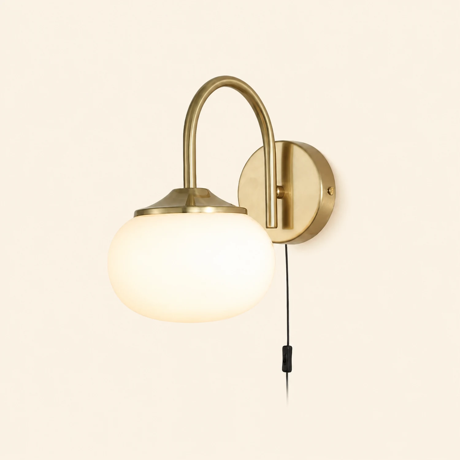 Marshmallow Sconce Plug Version - Lumpaz